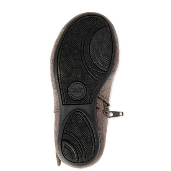 Wonder Nation Girls Gray Size 10 Side Zip Slouch Boots With Bow Detail In Gray - Picture 10 of 11